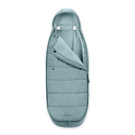 Теплый конверт в коляску Cybex Footmuff Gold Sky Blue - 1